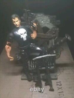 Huge Punisher Lot, Must See! Figures, Cup, Signed Hat, 30+ Comics