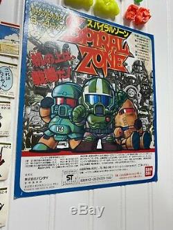 Huge Spiral Zone Keshi Collection Bandai Japan Gashapon Lot Loose Must See Rare