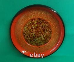 Huge Unique Abstract Mid Century Matisse Renoir Enameled Copper Bowl MUST SEE