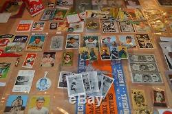 Huge Vintage Chicago White Sox Card & Memorabilia Collection! Must See