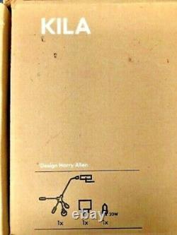 IKEA KILA Red Dog Rolling Table Lamp Harry Allen Design New Open Box Must See