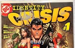 Identity Crisis #1 2004 Signed By Michael Turner, Df Coa # 001/999 Must See