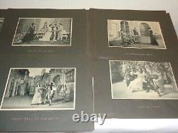 Incredible Collection Late 19th Century Theatre Photographs 1902 (37) Must See