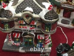 Incredible Wyndham/other Christmas Village Ready To Go 60 Pcs! Must See