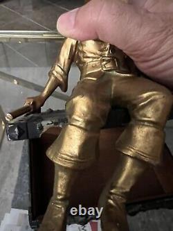 J. B. Hirsch Pirate Sitting On Treasure Chest 1930's Must SEE RARE Heavy