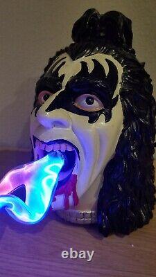 KISS Gene Simmons Plasma Light Neon Tongue Rare Collectible 2006 Works Must See