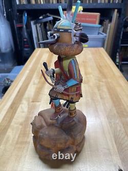 Kachina Katsina Doll by Norman Cuch 1991 Award Winner Must See Estate Fresh