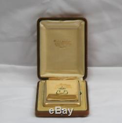 King Farouq Of Egypt18k Gold French Enameled Boucheron Cigarette Box (must See)