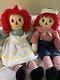 LARGE 35' Raggedy Ann & Andy Dolls Soft Body HOMEMADE VERY NICE MUST SEE