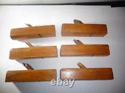 LOT OF 6 PATTERNSMAKER CORE PLANES # 2-6 GOOD CONDITION MUST SEE lot 54