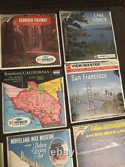 Large Collection Lot of 16 California View Master Reel Sets Must See