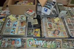 Large Dealers Sports Card Collection! Ted Williams, Etc! Must See