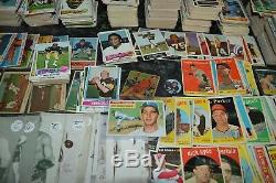 Large Vintage Sports Card Collection! Stars, Hall Of Famers, Etc! Must See