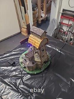 Lemax Spooky Town Haunted Windmill # 85667 Brand New LED Enhanced Must See