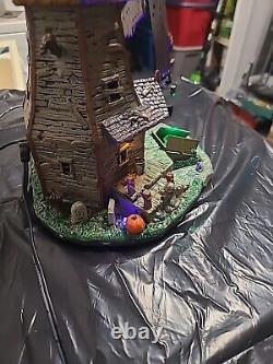 Lemax Spooky Town Haunted Windmill # 85667 Brand New LED Enhanced Must See