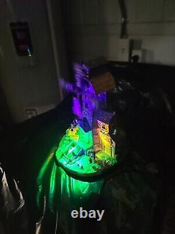 Lemax Spooky Town Haunted Windmill # 85667 Brand New LED Enhanced Must See