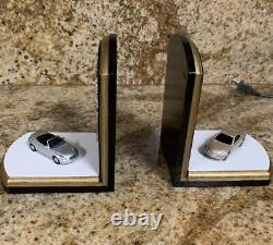 Lexus Decorative Automotive Collectible Custom Made Set of Bookends MUST SEE