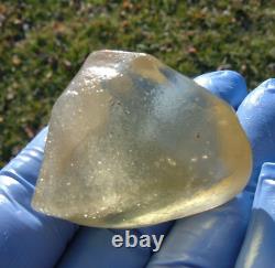 Libyan Desert Glass Meteorite Tektite impact specimen(225 crt)Must See S Gem 5A