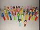 Lot Of 35 Vintage PEZ Candy Dispenser insane Collection Must See Withdisney Bin388