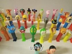 Lot Of 35 Vintage PEZ Candy Dispenser insane Collection Must See Withdisney Bin388