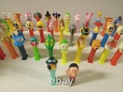 Lot Of 35 Vintage PEZ Candy Dispenser insane Collection Must See Withdisney Bin388