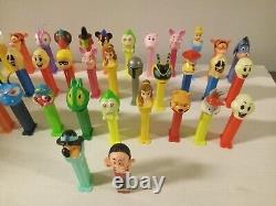 Lot Of 35 Vintage PEZ Candy Dispenser insane Collection Must See Withdisney Bin388