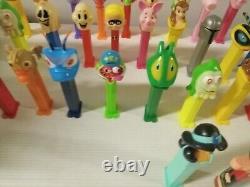 Lot Of 35 Vintage PEZ Candy Dispenser insane Collection Must See Withdisney Bin388