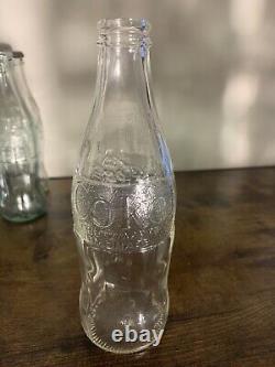 Lot Of Vintage Coca-Cola Bottles Must See Rare Collection Of Glass Bottles