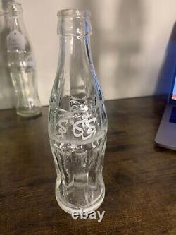 Lot Of Vintage Coca-Cola Bottles Must See Rare Collection Of Glass Bottles