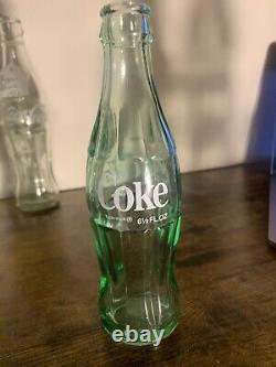 Lot Of Vintage Coca-Cola Bottles Must See Rare Collection Of Glass Bottles