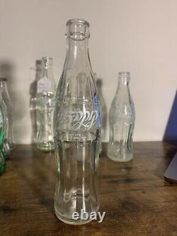 Lot Of Vintage Coca-Cola Bottles Must See Rare Collection Of Glass Bottles