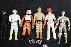 Lot of 13 Vintage Star Wars Action Figures GMFGI LFL Kenner 1977-84 MUST SEE