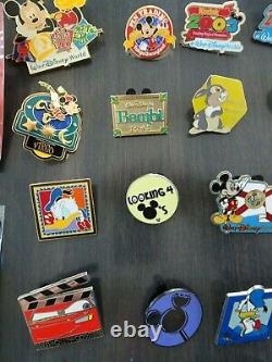 Lot of 50+ Disney Collector Trading Pins, Collector Owned, Must See Pics