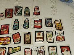 Lot of 96 WACKY PACKAGES Vintage 70's most brown back 15 Cigarette Must See