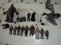 Lovely Collection Of Harry Potter Action Figures Bundle Vg Condition Must See
