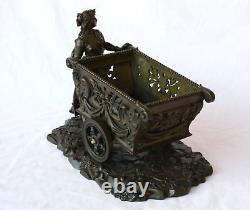 MAGNIFICENT 19 TH c FRENCH BRONZE CENTER PIECE, MUST SEE