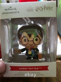MUST SEE! Harry PotterT With Train Ticket Hallmark Ornament EXTREMELY RARE