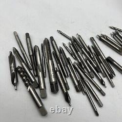 Machinist tool lot Flutes Lathe Metal Huge Lot Must See Over 100 pieces