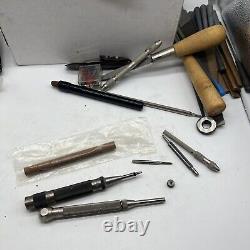 Machinist tool lot Flutes Parts And More Metal Huge Lot Must See Over 100 pieces