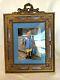 Magnificent 1900 French Enamel Bronze Picture Frame Must See