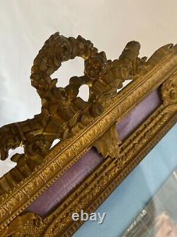 Magnificent 1900 French Enamel Bronze Picture Frame Must See
