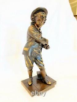 Magnificent 19c French Bronze Signed Bouret'must See