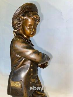 Magnificent 19c French Bronze Signed Bouret'must See