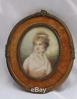 Magnificent 5 Pieces Of European 18 & 19c Miniature Paintings (must See)