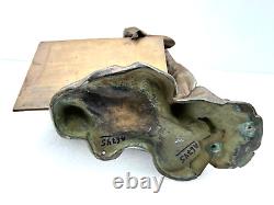 Magnificent Art Deco Austrian Bronze Leter Holder Signed W. Hering'must See