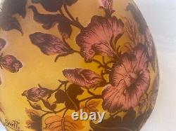 Magnificent Large Galle 1900's Lamp Shade'must See