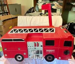 Mailbox Us Postal Red Plastic Firetruck Mailbox Vintage Ready To Usemust See