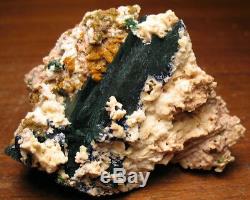 Malachite after Azurite Pseudomorph Tsumeb, Namibia +++More Must See Very Nice