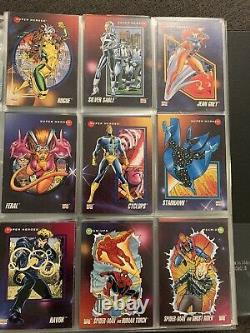 Marvel And DC Comics Cards. HUGE lot! Including Complete Sets-1990s -MUST SEE
