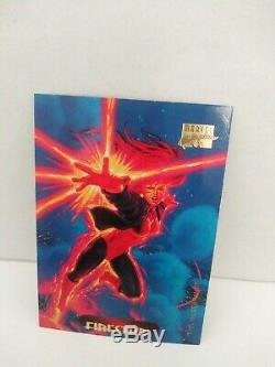 Marvel Masterpiece 1994 VERY RARE ERROR CARD FRONT/BACK DIFFERENT HERO MUST SEE